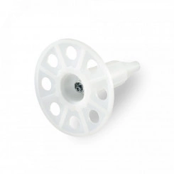 Тарельчатый дюбель гриб с гвоздем для ПМ IN60 белый (100 шт/уп)