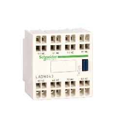 Блок контактов дополнительный 3НО+1НЗ фронтальный монтаж