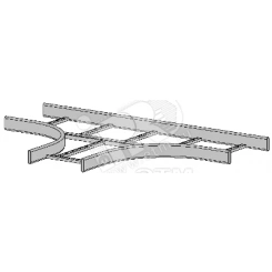 T-образный элемент R=600 KST-200 R=600 HDG