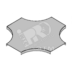 Крышка для элемента KSX KRL-KSX-150 R=300 PG