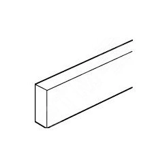 Шина медныя XL3 400 без отверстия 12х4мм Шина медныя XL3 400 без отверстия 12х4мм