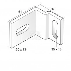 Скоба крепежная IPN