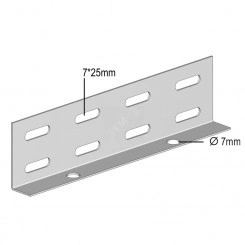 Вертикальная соединительная пластина для кабельного лотка лестничного типа (BS) Вертикальная соединительная пластина для кабельного лотка лестничного типа (BS)