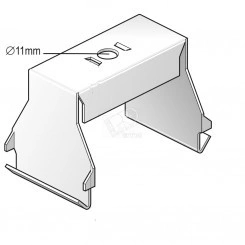 Скоба для подвешивания лотка