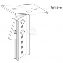Опора выравнивающая подвижная для IPN 80