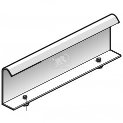 Пластина соединительная для KLDAVID, высота - 66 мм, ширина - 225 мм, кратность - 1шт, DU - Покрытие Duplex Пластина соединительная для KLDAVID, высота - 66 мм, ширина - 225 мм, кратность - 1шт, DU - Покрытие Duplex