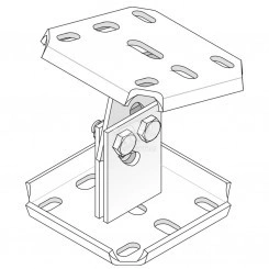 Опора выравнивающая регулируемая