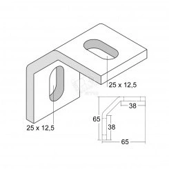 Скоба крепежная Скоба крепежная