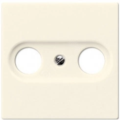 Накладка для телевизионной розетки (TV-FM)  Серия A500  Материал- дуропласт  Цвет- слоновая кость