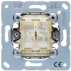 Переключатель самовозвратный 2-клавишный. (проходной) Механизм. 10A 250V