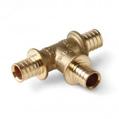 Тройник аксиальный латунный 16x16x16 Тройник аксиальный латунный 16x16x16