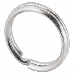 Кольцо для ключей из никелированной стали малое d=14мм, Аллюр Кольцо для ключей из никелированной стали малое d=14мм, Аллюр