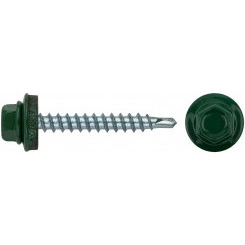 Шуруп кровельный 4,8х38 сверлоконечный (100шт) Шуруп кровельный 4,8х38 сверлоконечный (100шт)