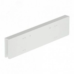 Пластина монтажная TS 92 XEA для установки на цельностеклянную дверь белый P100 Пластина монтажная TS 92 XEA для установки на цельностеклянную дверь белый P100