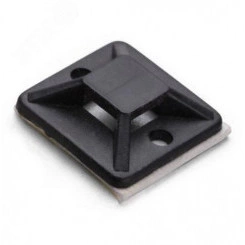 Площадка самоклеящаяся ПМС 25х25 (черн) (100шт)