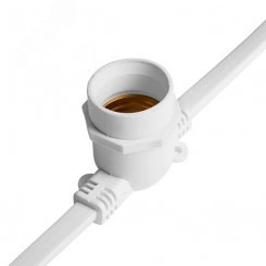 Гирлянда Белт-лайт 25м 100 патронов Е27 IP65 белый