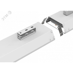 Светильник светодиодный ДПО/ДСО-46Вт 3000К призма Supermarket
