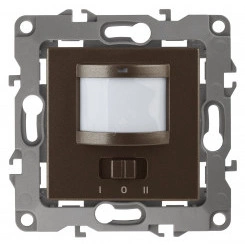 Датчик движения 2-проводной, 180-250В, 200Вт, Эра12, бронза,12-4103-13 Датчик движения 2-проводной, 180-250В, 200Вт, Эра12, бронза,12-4103-13