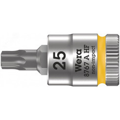 Головка торцевая 8767 A HF TORX Zyklop со вставкой DR 1/4 с функцией фиксации крепежа TX 25 x 28 мм