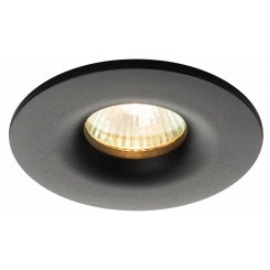 Светильник встраиваемый алюминиевый KL105 BK MR16 GU5.3 черный Светильник встраиваемый алюминиевый KL105 BK MR16 GU5.3 черный