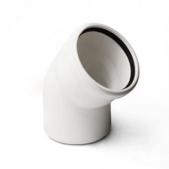 Отвод для малошумной канализации 110x30 град. Отвод для малошумной канализации 110x30 град.