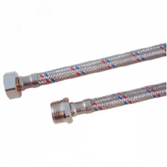 Подводка гибкая для воды 1/2' ВН 80см латунь Подводка гибкая для воды 1/2' ВН 80см латунь