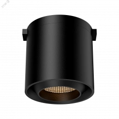 Светильник светодиодный трековый Barrel для магнитной системы Galakti 75x75 мм 6 Вт 4000 K 24 град CRI>90 черный