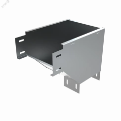 Угол верт. внеш. R 50х50 мм с разворотом трассы на 90 гр.