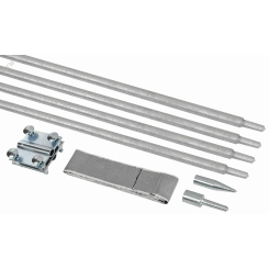 Комплект заземления 3/16 безмуфтовое соединение горячеоцинкованная сталь