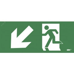 Этикетка самокл. 330х140мм Фигура/стр. вниз влево IEK Этикетка самокл. 330х140мм Фигура/стр. вниз влево IEK