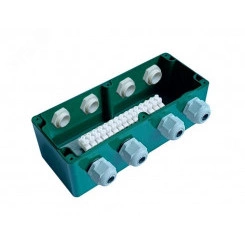 Коробка распределительная клеммная влагозащищенная КСП-15 (10мм2) IP66 АЯКС Коробка распределительная клеммная влагозащищенная КСП-15 (10мм2) IP66 АЯКС