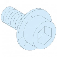 20 ВИНТОВ ДЛЯ СИЛОВЫХ ШИН POWERCLIP