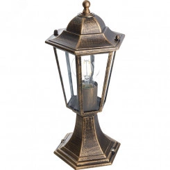 Светильник НТУ-60w столб-0.41м Е27 IP44 черный золото Светильник НТУ-60w столб-0.41м Е27 IP44 черный золото