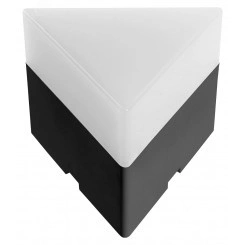 Светильник светодиодный ДПО-3вт 4000К 300Лм треугольник черный для светильников AL4020 36вт