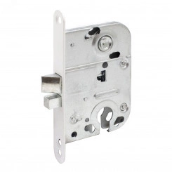 Замок врезной б/р АЛЛЮР 2018 WW белый для финских дверей б/о Замок врезной б/р АЛЛЮР 2018 WW белый для финских дверей б/о
