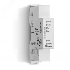 Мост Modbus TCP/IP - Modbus RTU (RS485 ведущий), питание 24В DC, на DIN-рейку IP20