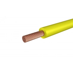 Провод силовой ПуВ 1х1.5 желтый (100м) однопроволочный