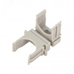 Крепеж-клипса для труб 20 мм, серая (100 шт./уп.), REXANT