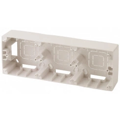 Коробка наклад. монтажа 3 поста, Эра12, слоновая кость (5/50/400) 12-6103-02 Коробка наклад. монтажа 3 поста, Эра12, слоновая кость (5/50/400) 12-6103-02