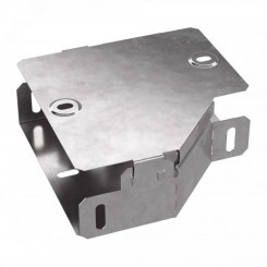 Переходник левый с крышкой Стандарт 150х100х50 Переходник левый с крышкой Стандарт 150х100х50