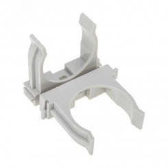 Крепеж-клипса для монтажного пистолета 40 мм, серая (25 шт/уп), REXANT