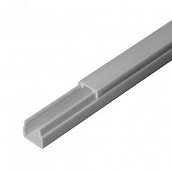 Кабель-канал серый RAL 7035 2-й замок в п/э 12х12 мм (242м/уп) Кабель-канал серый RAL 7035 2-й замок в п/э 12х12 мм (242м/уп)