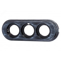 Лизетта Рамка 3-х постовая, пластик, Серебряный Век Лизетта Рамка 3-х постовая, пластик, Серебряный Век