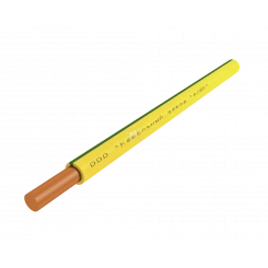 Провод силовой ПуВнг(А)-LS 1х6 желтый барабан однопроволочный Провод силовой ПуВнг(А)-LS 1х6 желтый барабан однопроволочный