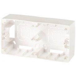 Коробка наклад. монтажа 2 поста, Эра12, перламутр (10/100/600) 12-6102-15 Коробка наклад. монтажа 2 поста, Эра12, перламутр (10/100/600) 12-6102-15