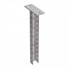 Стойка потолочная для средних нагрузок 35х30х800 пятка 120х44