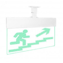 Оповещатель световой Молния-12 Ультра Человек по лестнице вправо вверх зеленые светодиоды