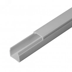 Кабель-канал серый RAL 7035 2-й замок в п/э 16х16 мм (120м/уп) Кабель-канал серый RAL 7035 2-й замок в п/э 16х16 мм (120м/уп)