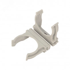 Крепеж-клипса для трубы 40 мм серая (5 шт./уп.), REXANT Крепеж-клипса для трубы 40 мм серая (5 шт./уп.), REXANT