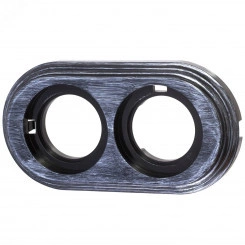 Лизетта Рамка 2-х постовая, пластик, Серебряный Век